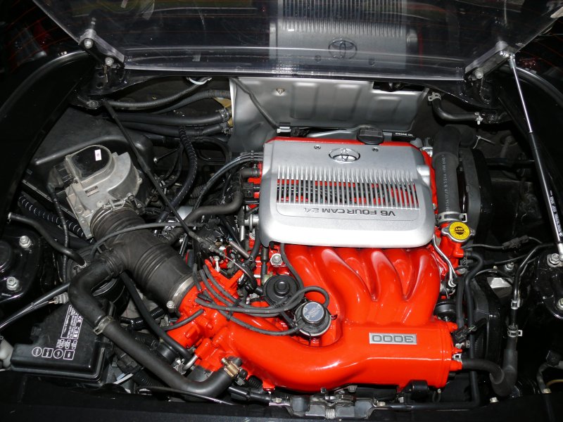 My MR2 MKII now with V6 engine from Camry MR2 SpyderChat